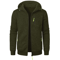Mens Oversized Hoodie Jacket Winter Warm Zipper Sweatshirt 5