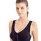 Womens Front Zipper Sports Bra Shockproof Fitness Top 2