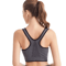 Womens Front Zipper Sports Bra Shockproof Fitness Top 4