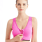 Womens Front Zipper Sports Bra Shockproof Fitness Top 7