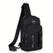 Mens Outdoor Chest Bag Stylish Nylon Crossbody Sling With Multiple Compartments 3