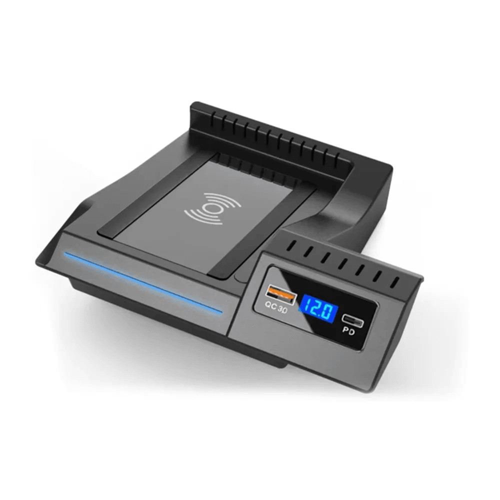 15W Car Wireless Charger For Mercedes Benz W205 C43 C63 GLC43 GLC63 X253 1