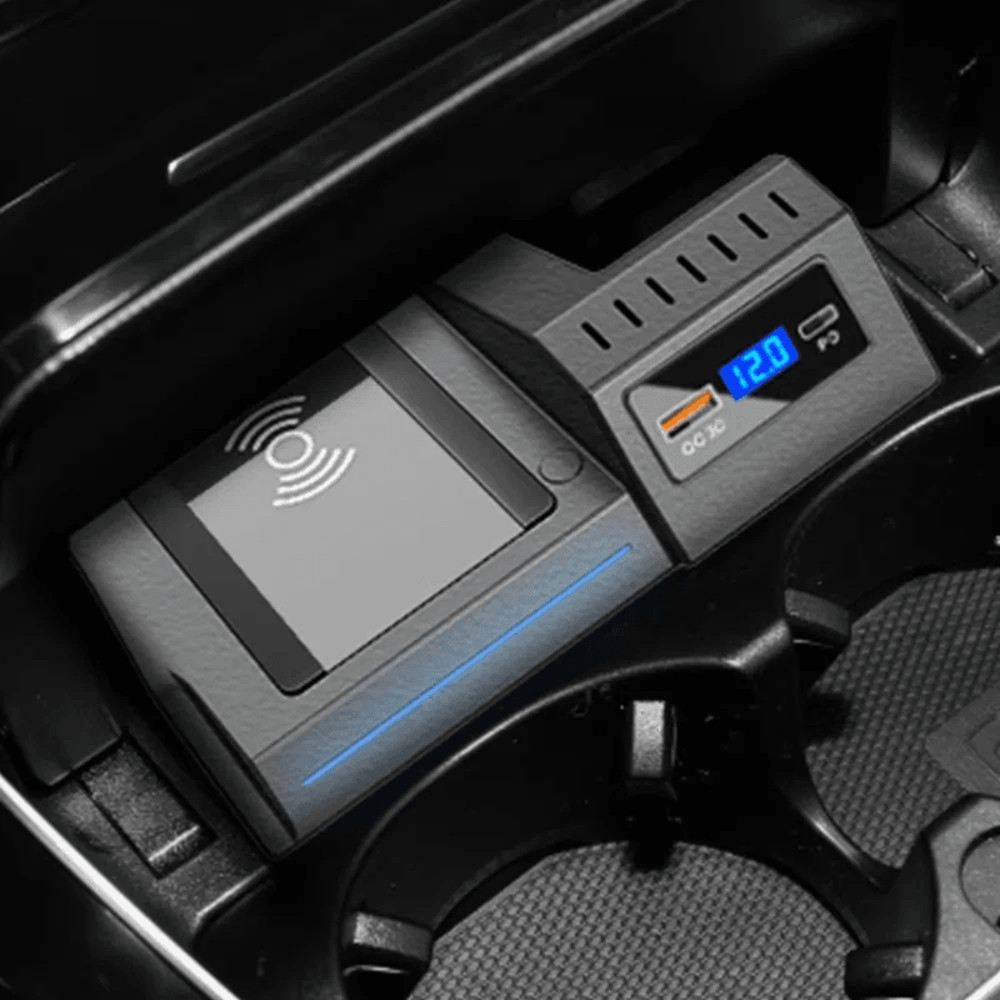 15W Car Wireless Charger For Mercedes Benz W205 C43 C63 GLC43 GLC63 X253 3