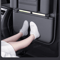 Car Seat Back Organizer Waterproof Anti Kick Pad With Multiple Pockets And Cup Holder 2