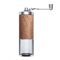 Portable Coffee Bean Grinder Hand Crank With Wood Grain Stainless Steel Design 4