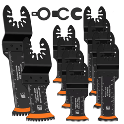 japanese oscillating saw blades high carbon steel bi metal multitool cutter set