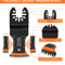 Japanese Oscillating Saw Blades High Carbon Steel Bi Metal Multitool Cutter Set 2
