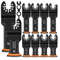 Japanese Oscillating Saw Blades High Carbon Steel Bi Metal Multitool Cutter Set 5