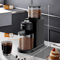 Automatic Electric Coffee Grinder Conical Burr With 25 Grind Settings And Powder Blower 4
