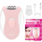 Rechargeable Womens Electric Epilator And Hair Removal Device For Face And Body 0