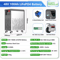 48V LiFePO4 Battery Pack 600Ah 30KWh With Wheels And Bluetooth BMS 4