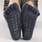 Mens Winter Warm Toe Socks Non Slip Five Finger Low Calf Indoor Comfort Socks 1