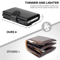 Mens RFID Leather Wallet Slim Trifold Card Holder With Coin Pocket 3
