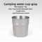 Stainless Steel Camping Cup Outdoor Beer Mug With Storage Bag 7