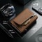 Mens RFID Wallet Slim Trifold With Coin Pocket And Card Holder 1