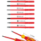 Insulated Screwdriver Set 10 Piece VDE Magnetic Interchangeable Blades With Case 2