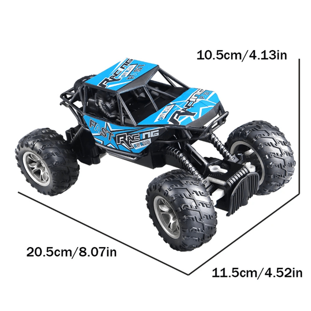 4 Way Remote Control Off Road Car For Kids With Lights And Anti Slip Tires 1