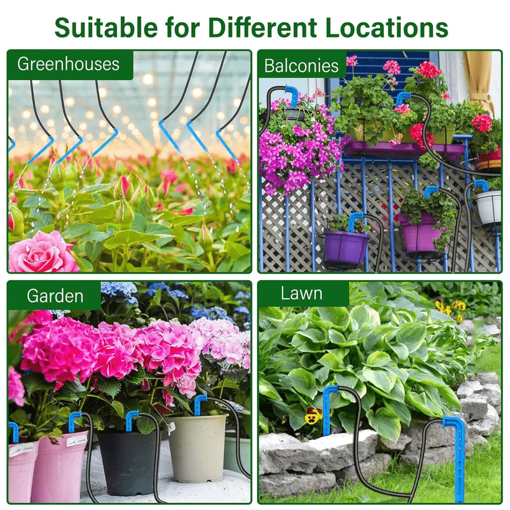 Solar Powered Automatic Drip Irrigation System For Garden And Balcony 4