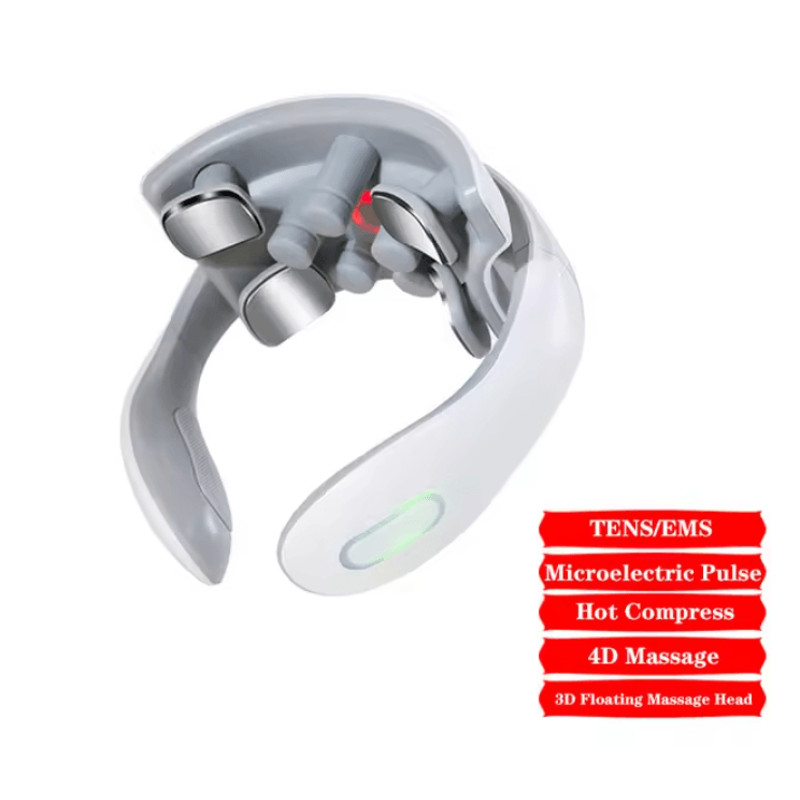 Smart Electric Neck Massager With Heat And Pulse Therapy 4
