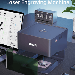 daja dj6 mini portable laser engraver bluetooth cnc machine for wood leather and plastic