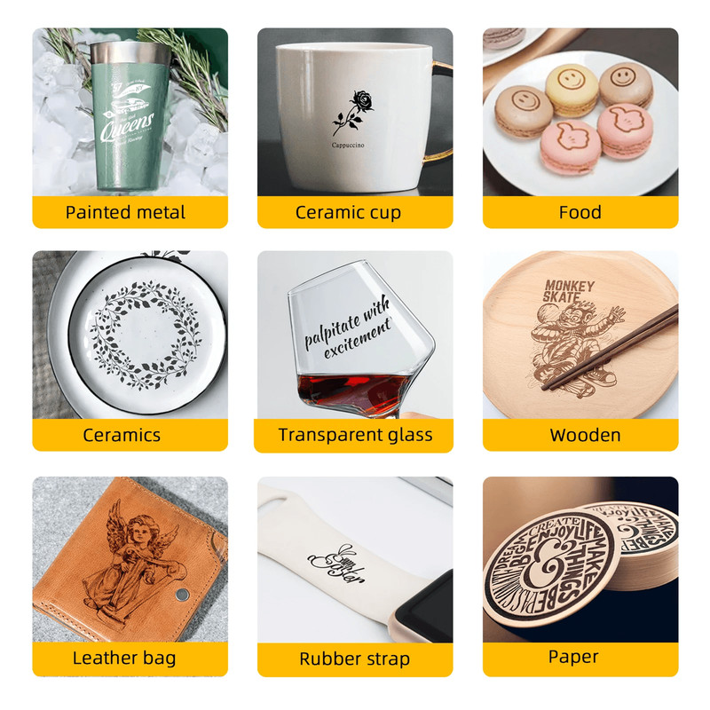 DAJA DJ6 Mini Portable Laser Engraver Bluetooth CNC Machine For Wood Leather And Plastic 1