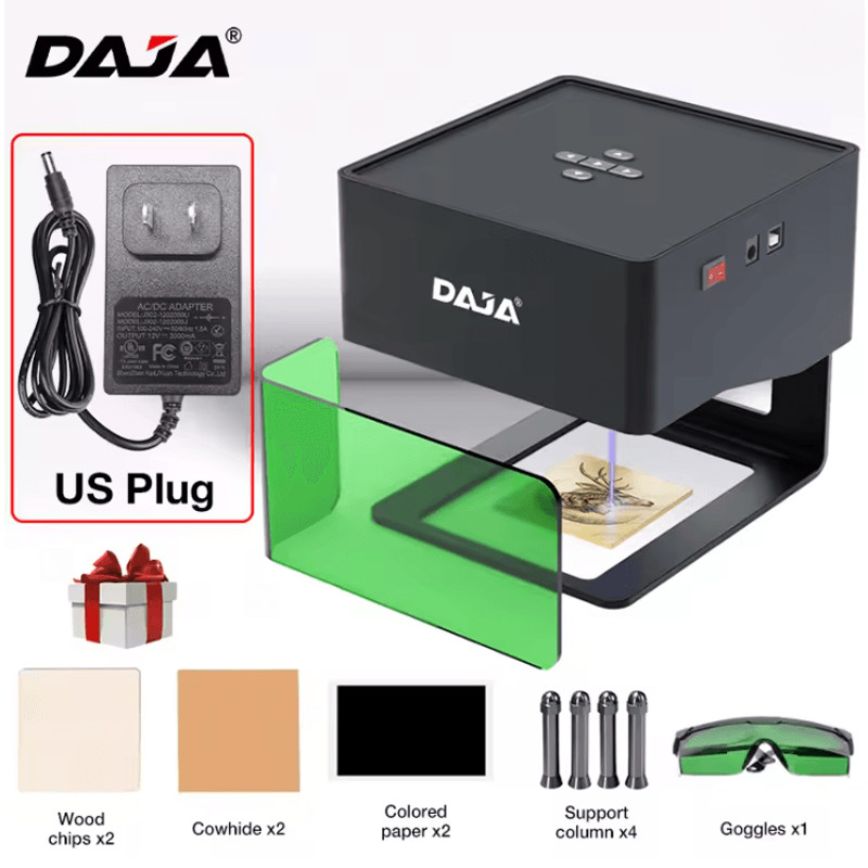 DAJA DJ6 Mini Portable Laser Engraver Bluetooth CNC Machine For Wood Leather And Plastic 6