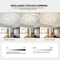 Modern LED Chandelier Ring Ceiling Light For Living Room And Bedroom 2