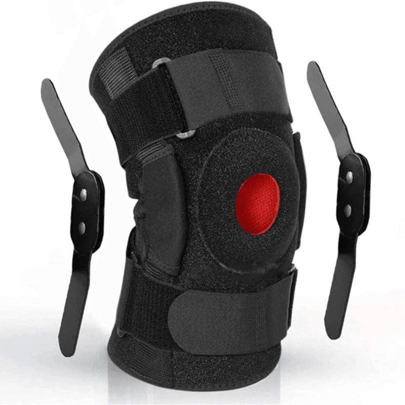 Adjustable Knee Support Brace With Open Patella For Pain Relief And Sports Protection 0
