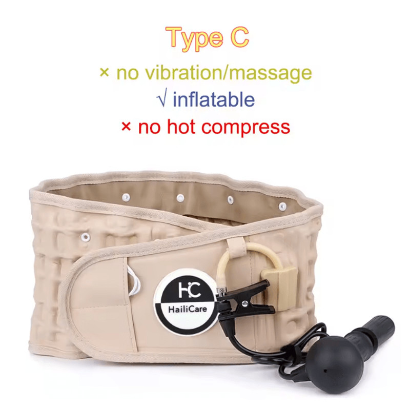 Heating Waist Massager Belt With Vibration And Inflatable Back Support 6