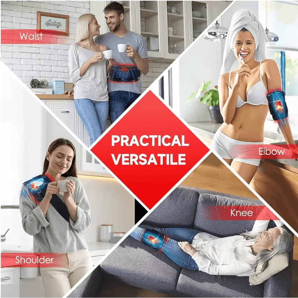 Red And Infrared Light Therapy Belt With Heat Pad For Waist And Full Body Slimming 2