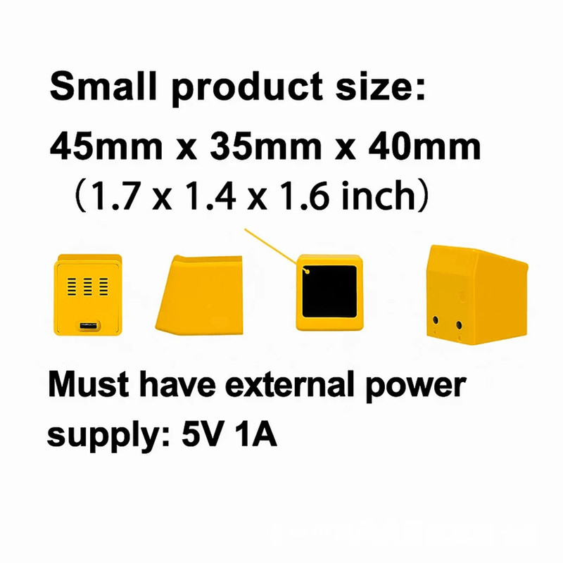 WiFi Weather Clock With Animated Display And Multi Functional Weather Station 1