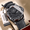 Luxury Leather Quartz Watch For Men Waterproof Luminous Sport Design 7