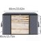 Large Capacity Clothes Storage Bag Foldable Blanket Organizer For Bedroom And Closet 4