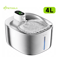 Wireless Cat Water Fountain 4L Automatic Pet Drinking Dispenser With Sensor 0