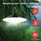 Solar Pendant Light With Remote Control Double Head Waterproof LED Lamp For Indoor And Outdoor Use 2
