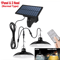 Solar Pendant Light With Remote Control Double Head Waterproof LED Lamp For Indoor And Outdoor Use 5