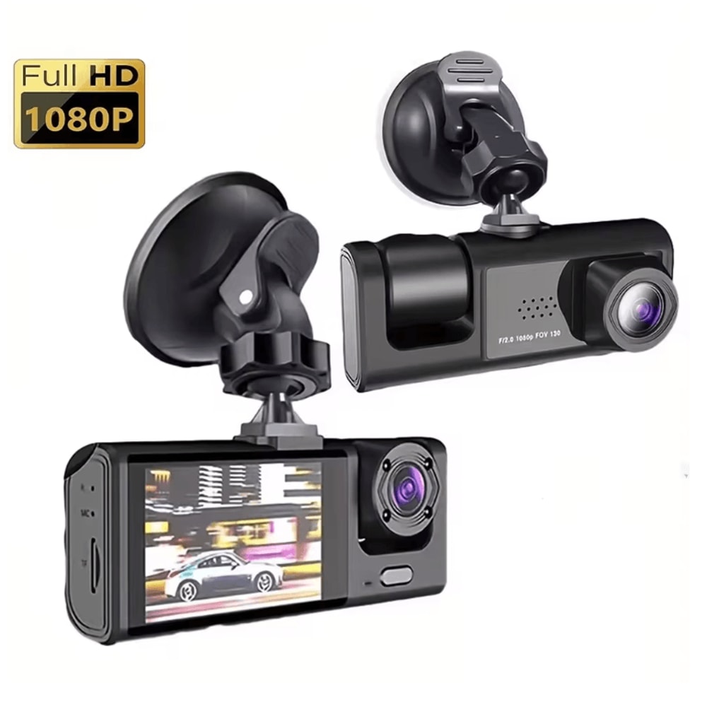 All Around Guard 3 Channel Dash Cam With IR Night Vision And Loop Recording 3