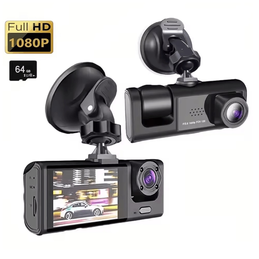 All Around Guard 3 Channel Dash Cam With IR Night Vision And Loop Recording 7