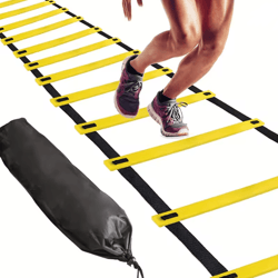 agility training ladder with adjustable rungs for speed and footwork drills
