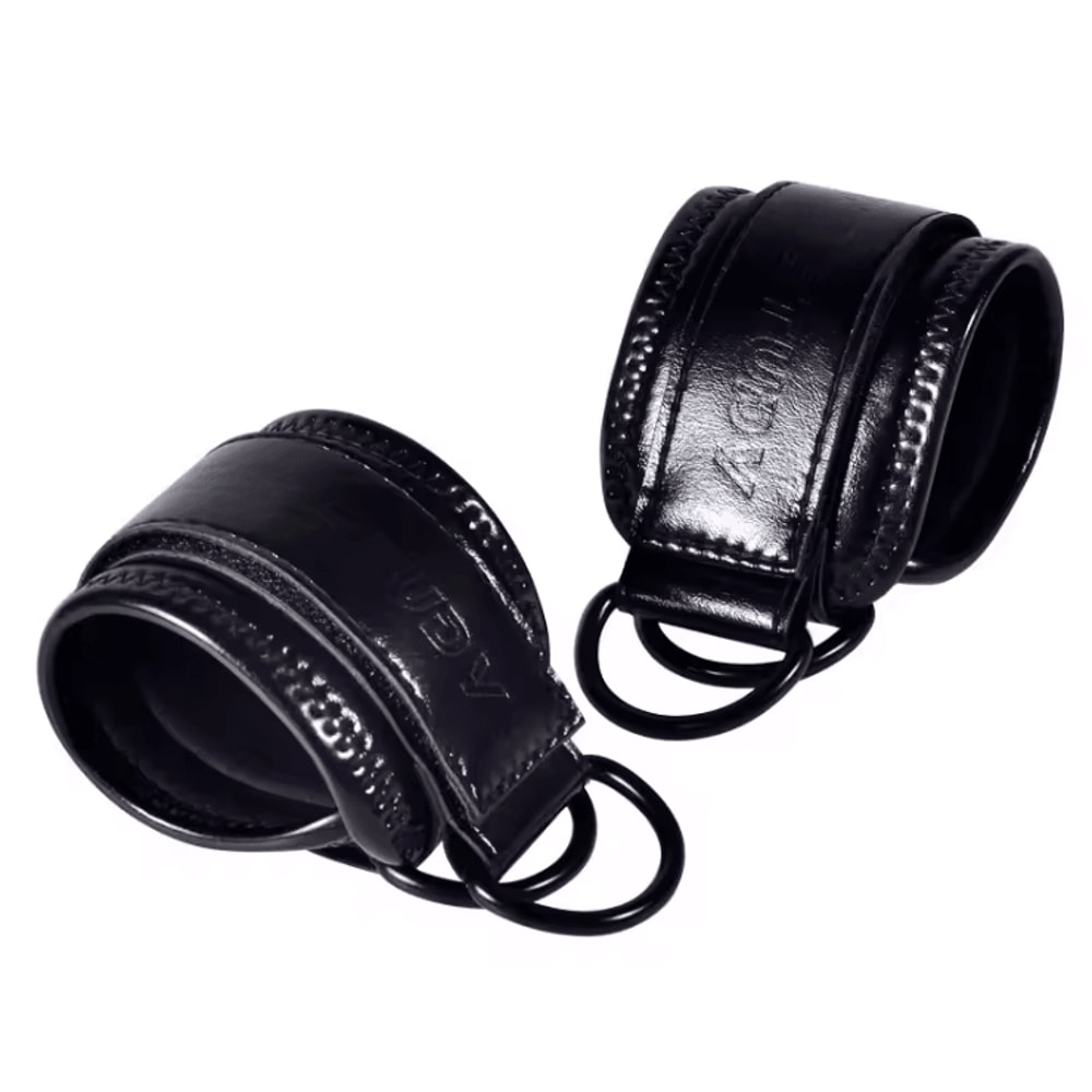 Adjustable Wrist Cuffs With Neoprene Padding For Cable Machine And Resistance Band Training 6