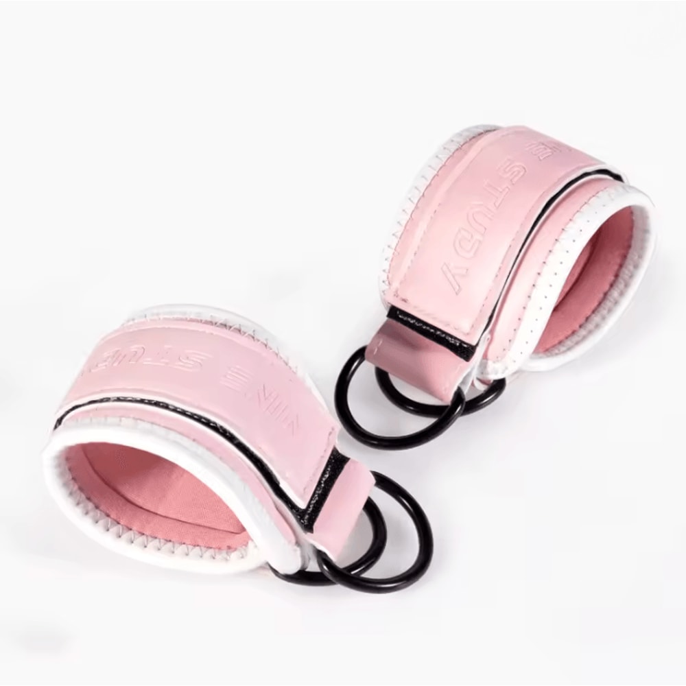 Adjustable Wrist Cuffs With Neoprene Padding For Cable Machine And Resistance Band Training 7