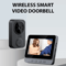 Wireless Video Doorbell With 43 Inch IPS Screen And Two Way Intercom 1