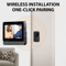 Wireless Video Doorbell With 43 Inch IPS Screen And Two Way Intercom 2