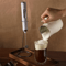 Wireless Handheld Milk Frother With Double Whisk And Three Speed Control 1