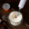 Wireless Handheld Milk Frother With Double Whisk And Three Speed Control 2