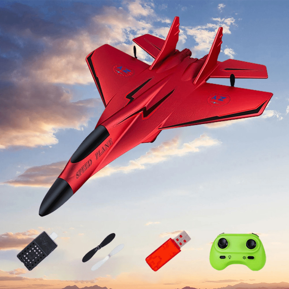 RC Glider Jet Fighter With Night Lights And Anti Falling Design For Beginners 1