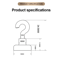 Strong Magnetic Hooks For Multi Purpose Home And Kitchen Storage 10 Pack 1