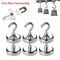Strong Magnetic Hooks For Multi Purpose Home And Kitchen Storage 10 Pack 3