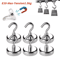 Strong Magnetic Hooks For Multi Purpose Home And Kitchen Storage 10 Pack 4