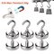Strong Magnetic Hooks For Multi Purpose Home And Kitchen Storage 10 Pack 4